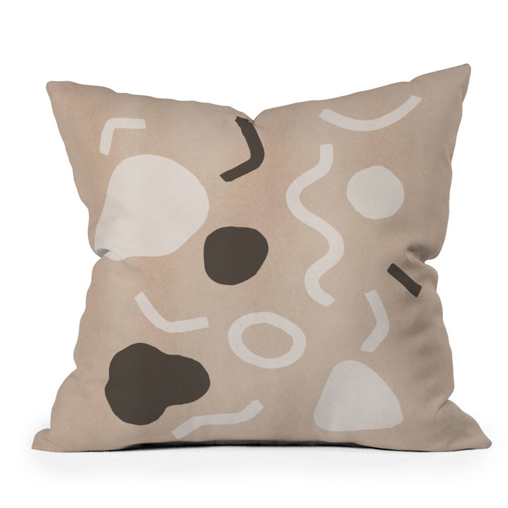 Photos - Pillow Deny Designs 26"X26" Cortney Herron Abstract Confetti Square Indoor Throw  26"X26"