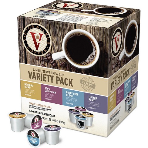 Victor Allen's Coffee Donut Shop Blend Single Serve Medium Roast