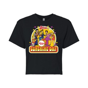 Women's - The Brady Bunch - The Brady Kids Cropped Graphic T-Shirt - 1 of 4