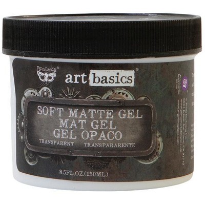 Finnabair Art Basics Soft Matte Gel 8.5oz-Transparent