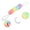 Unique Bargains Bath Shower Loofah Sponge 9.06"x2.09"x1.77" Assorted Color 1 Pc - 3 of 4