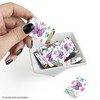 Big Dot of Happiness Beautiful Butterfly - Mini Candy Bar Wrapper Stickers - Floral Baby Shower or Birthday Party Small Favors - 40 Count - 2 of 4