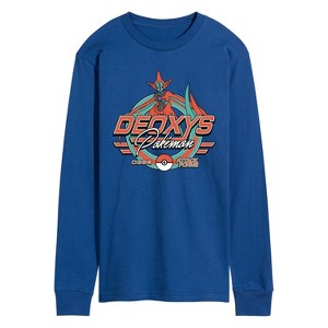 Men's - Pokémon - Deoxys Racing Long Sleeve Graphic T-Shirt - 1 of 3