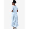 ellos Plus Size Short Sleeve Tiered Maxi Dress - 3 of 4
