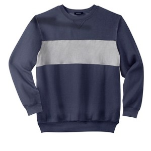 KingSize Men's Big & Tall Fleece Crewneck Sweatshirt - 1 of 4