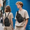 Unique Bargains Lightweight Waterpoof Convertible Sling Bag with USB Charge Port - 4 of 4