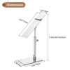 Unique Bargains Home Adjustable Countertop Display Shoe Rack Holder 2 Pack - 2 of 3