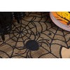 Juvale 2-Pack Halloween Spooky Spider Web Lace Table Runner for Party Decoration Black, Reusable, Versatile Use, 18 x 72 In - 2 of 4