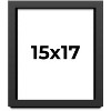 PosterPalooza | Flat Black Picture Frame - UV Acrylic, Foam Board Backing, Hanging Hardware - 2 of 4