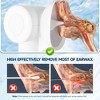 Morfone earwax removal with warm air drying ear cleaner. Ear irrigator with waste water and clean water tanks, featuring 5 water pressure modes. - 3 of 4