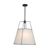 Artcraft Lighting Pullman 4 - Light Pendant in  Black - 3 of 4