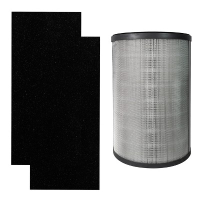 Hunter Fan Company  H-HF980-VP Replacement Filter Value Pack with HEPA EcoSilver Pre-Filter for HP980 Air Purifier Series, 3 Piece Set, White