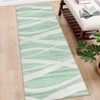 COZONY Machine Washable Area Rug — Modern Wave Distressed Design, Low Pile Carpet with Non-Slip Backing for Living Room, Bedroom & Nursery - 2 of 4