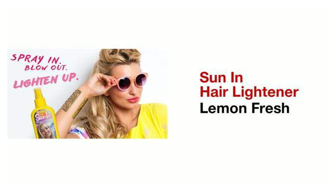 Sun In Lemon Fresh Hair Lightener - 4.7 fl oz, 2 of 8, play video