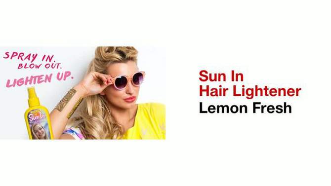 Sun In Lemon Fresh Hair Lightener - 4.7 fl oz, 2 of 6, play video