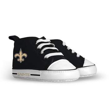Baby Fanatic Pre-Walkers High-Top Unisex Baby Shoes -  NFL New Orleans Saints