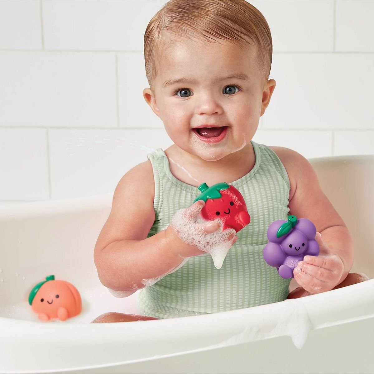 Itzy Ritzy Splash Pals Bath Toys - 4pc - thumbnail 2
