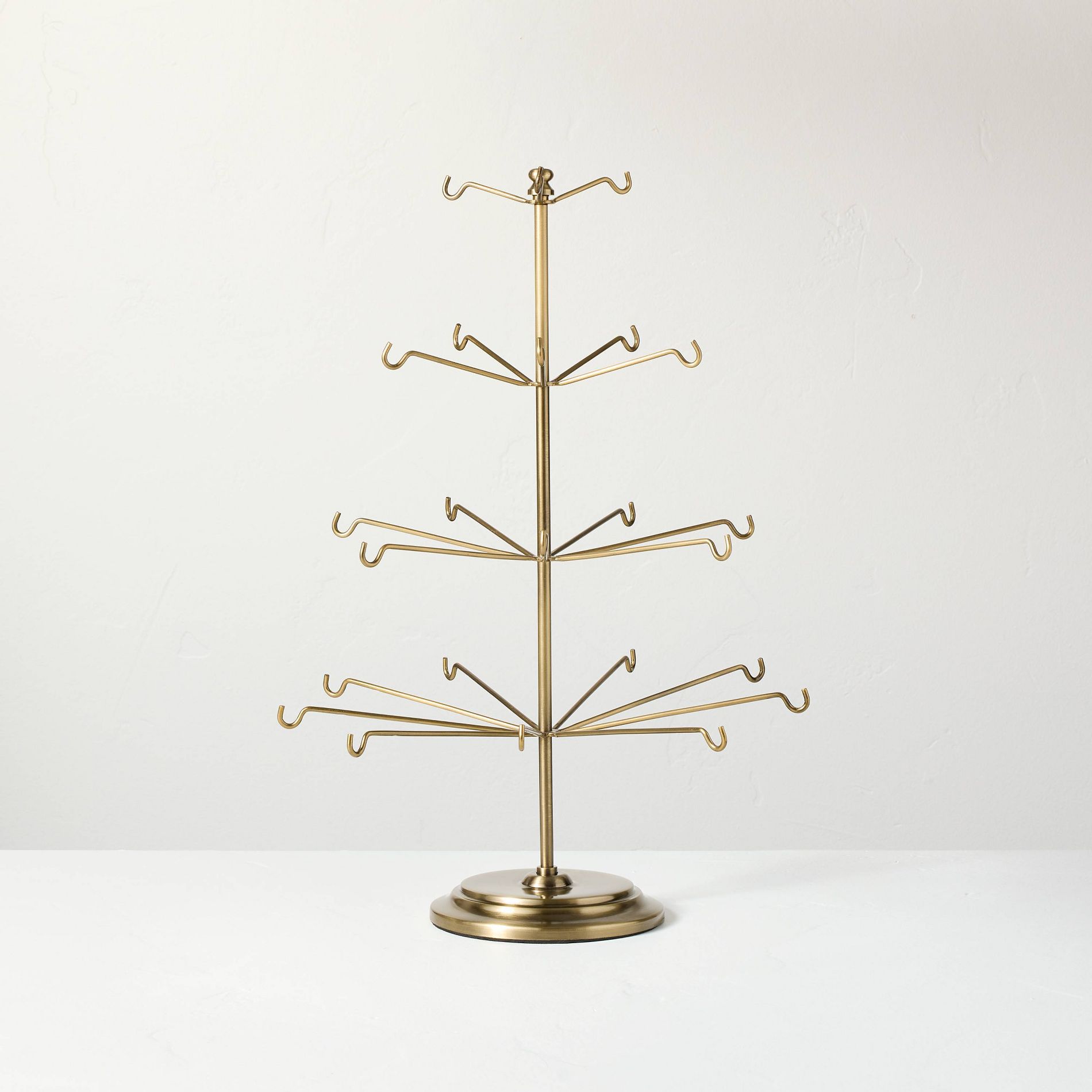 20" Brass Tree Ornament Display - Hearth & Hand™ with Magnolia