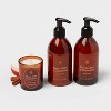 Hand Lotion Gift Set of Glass Warm Cider and Cinnamon Candle - Threshold™ - 3 of 3