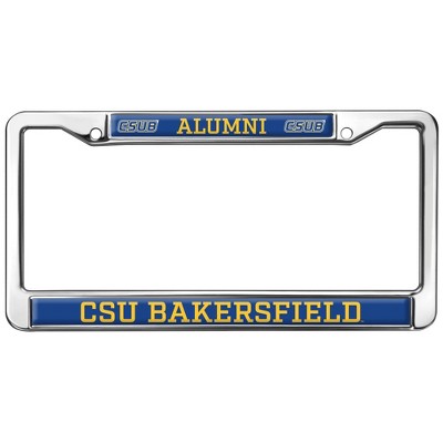 California State University, Bakersfield Alumni Full Size Standard License Plate Metal Frame