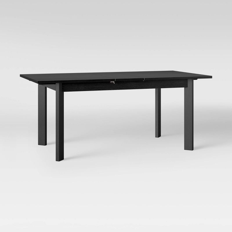 Bombelli Modern Extendable Dining Table Black - Threshold&#8482;, 4 of 12