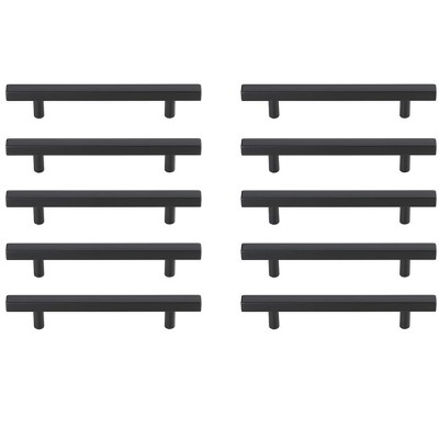 Elegant Lighting Dior 5" Center to Center Matte Black Bar Pull Multipack (set of 10)