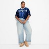Women's Brooklyn Graphic Jersey - Navy Blue - 3 of 3