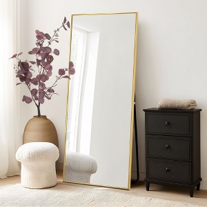 CENGHU Rectangular floor mirror, 65"x 25" Floor Mirror Full Length, Standing  Mirror For Living Room Bedroom - 1 of 4