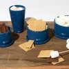 Silipint: Silicone Pint Glasses: 2 Pack Speckled Blue - 16oz Unbreakable Cups - 4 of 4