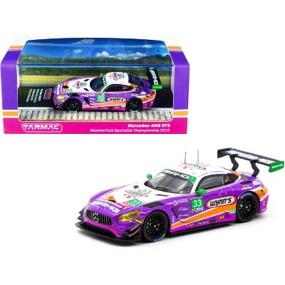 Mercedes AMG GT3 #33 "Wynn's" WeatherTech SportsCar Championship (2019) 1/64 Diecast Model Car by Tarmac Works