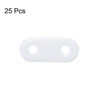 Unique Bargains Home Office Hotel Iron Tablecloth Curtain Weights White 25 Pcs - 3 of 4