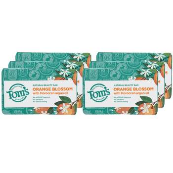 Tom's Of Maine Orange Blossom With Moroccan Argan Oil Soap Bar - Case of 6/5 oz