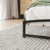 6 Inch Metal Platform Bed Frame Low Profile with Sturdy Steel Slats Support,Mattress Foundation, No Box Spring Needed, Easy Assembly,Black - 3 of 4