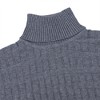 Mens Turtleneck Sweaters Long Sleeve Slim Fit Ribbed Knit Thermal Pullover Sweater - 4 of 4