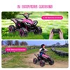 Kids Atv Ride-On Car - 4 Wheeler Electric Motorcycle, Remote, Forward/Reverse, Shock Absorber, Music Player, Usb, Ideal Toddler Gift - 2 of 4