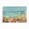 Danhui Nai Coastal Dahlias Crop Outdoor Canvas Art - 3 of 4