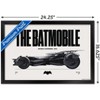 Trends International DC Comics Batman: 85th Anniversary - The Batmobile 2016 Framed Wall Poster Prints - 3 of 4