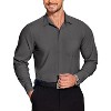 COOFANDY Men's Long Sleeve Muscle Fit Dress Wrinkle-Free Button Down Business Casual Shirts - 2 of 4