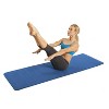 GoFit Deluxe Pilates and Yoga Mat - Blue (12mm)