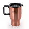 Mr. Coffee Expressway 13.5 Ounce Stainless Steel Thermal Travel Mug Cup with Lid - 2 of 4