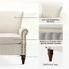 Set of 2 Cythnus Armchair with Removable Cushions | ARTFUL LIVING DESIGN - 3 of 4