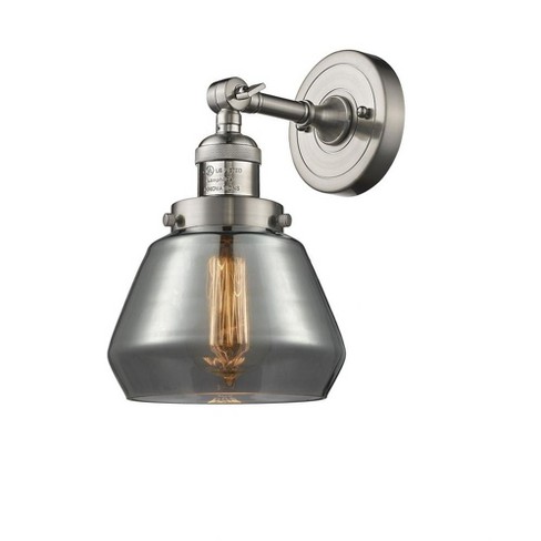 Innovations Lighting Fulton 1 - Light Sconce in  Brushed Satin Nickel - image 1 of 1