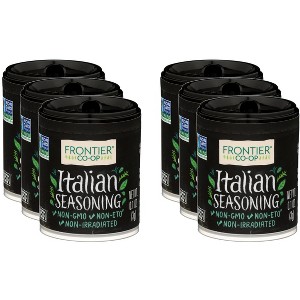 Frontier Herb Seasoning Italian Mini - Pack of 6 - 0.1  OZ - 1 of 2