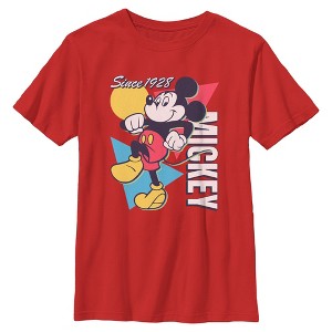 Boys Mickey & Friends Since 1918 Retro T Shirt - 1 of 4
