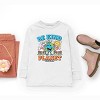 The Juniper Shop SmileyWorld Be Kind To Our Planet Rainbow Youth Long Sleeve Tee - 3 of 4