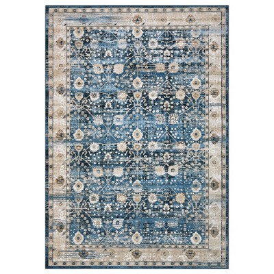 WhizMax Machine Wash Rug Area Rug Bohemian Accent Rug for Living Room Bedroom Rug
