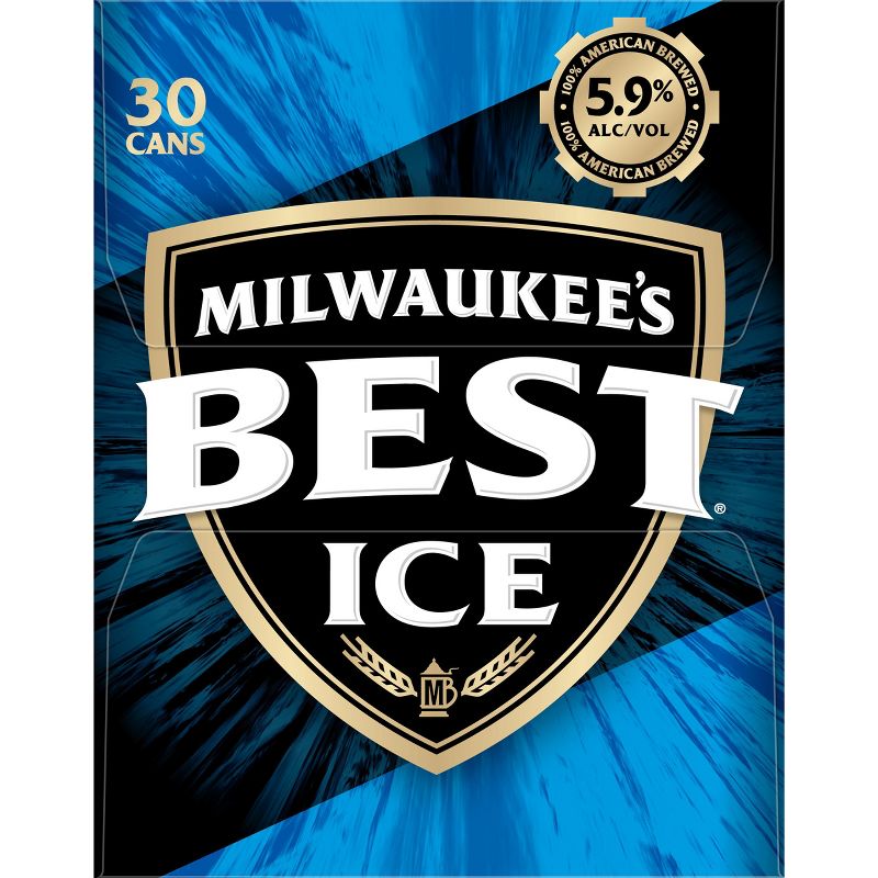 Milwaukee&#39;s Best Ice Beer - 30pk/12 fl oz Cans, 5 of 10
