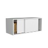 NicBex 1 Drawer File Cabinet,Office Cabinet with Sliding Doors and Ample Storage Space,Modern Storage Cabinet,Filing Cabinet for Home Office - 4 of 4