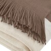 Gracie Mills Fidel Color Block Faux Cashmere Throw Blanket - 2 of 4