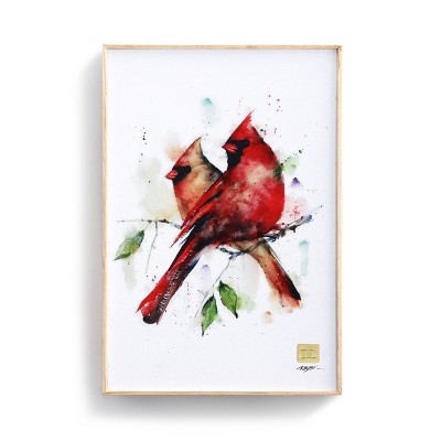 DEMDACO Cardinal Pair Wall Art Red